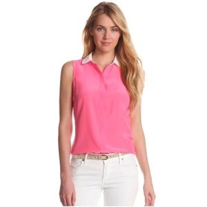 Lilly Pulitzer Andria Pink Sleeveless Blouse